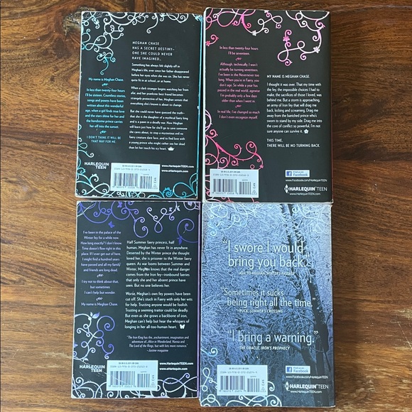 Set of 4 IRON FEY Series by Julie Kagawa Harlequin Teen Used Books - Picture 2 of 6